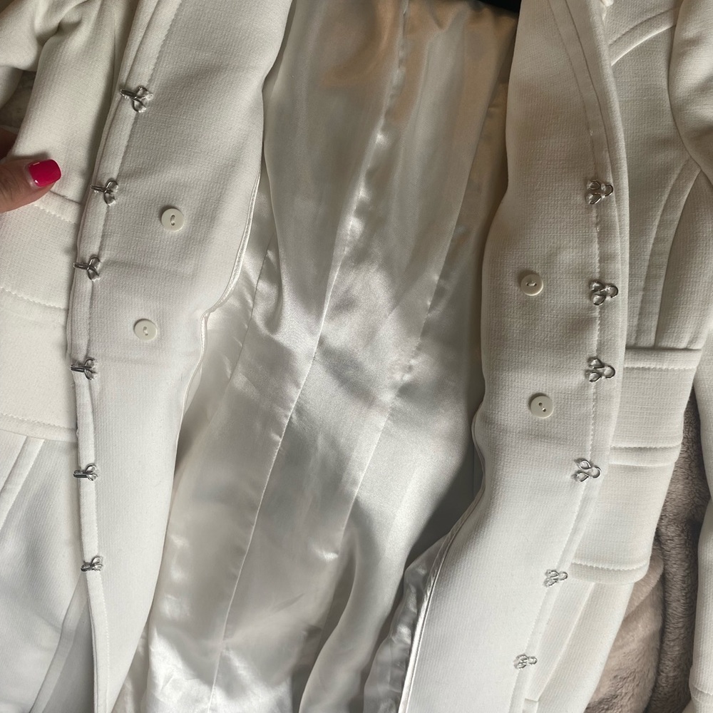 White Market Black House long coat - Picture 2 of 6